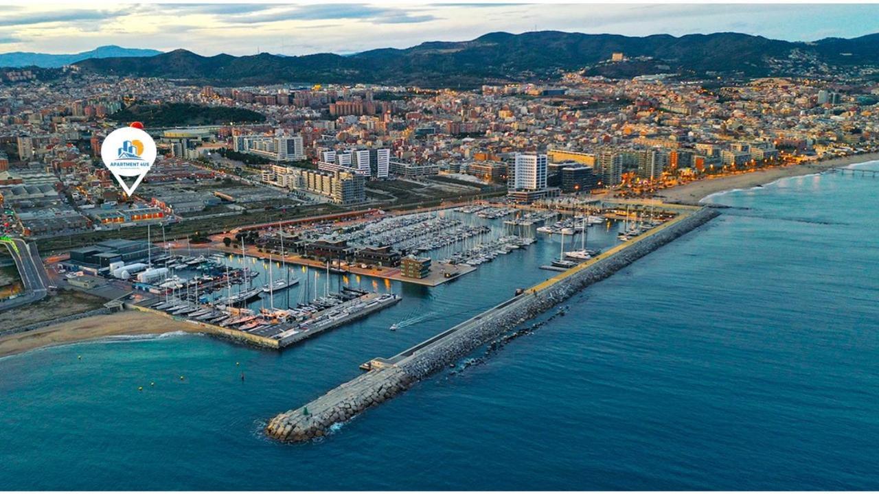Ap4Us B1 - Apartment For Us - Sightseeing & Beach Near To Barcelona Бадалона Экстерьер фото